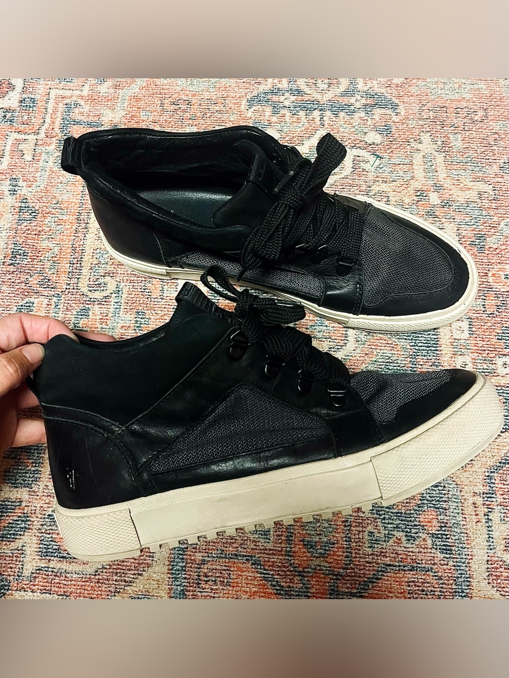 Men's Frye Gia Lug Trail High Top Sneakers